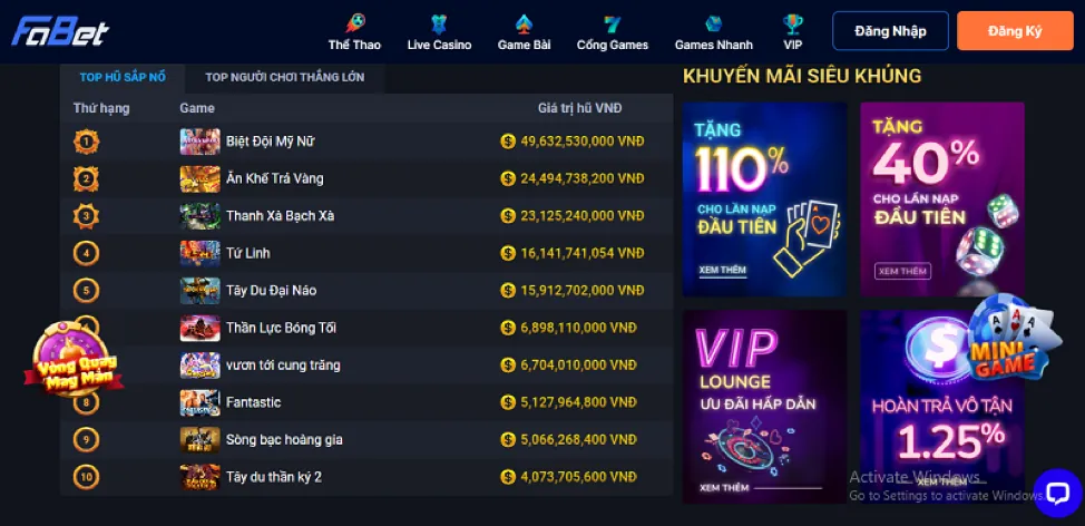 Cá cược quần vợt pkvip88